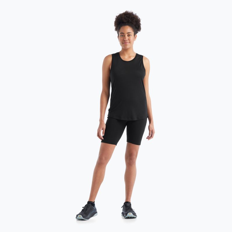 Icebreaker Damen Thermo-T-Shirt Sphere II Tank schwarz IB0A56EZ0011 2