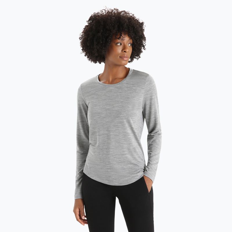 Icebreaker Damen-Trekking-T-Shirt Sphere II grau IB0A56EJ0161