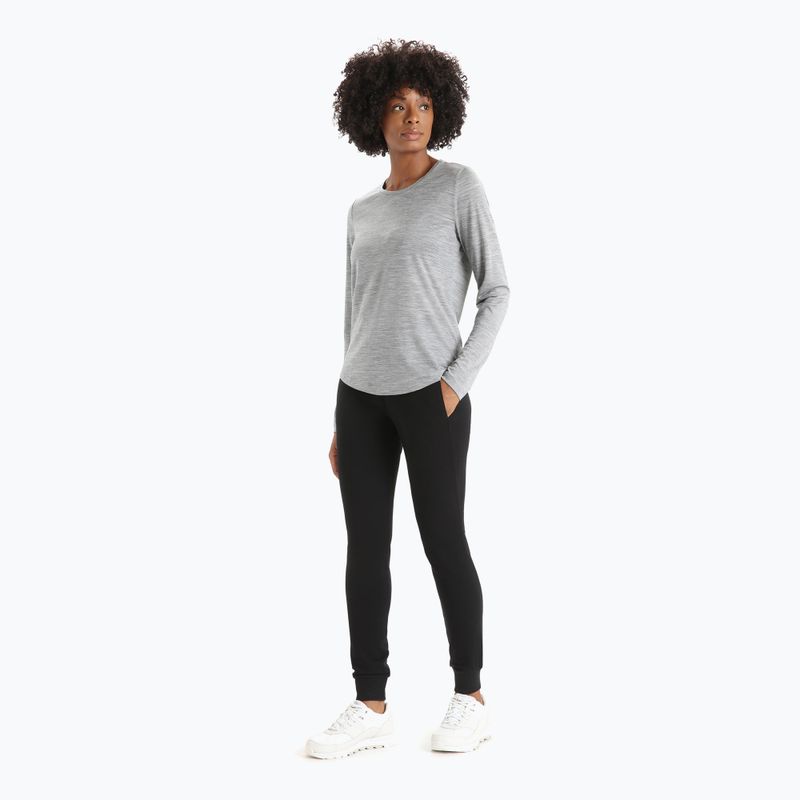 Icebreaker Damen-Trekking-T-Shirt Sphere II grau IB0A56EJ0161 2