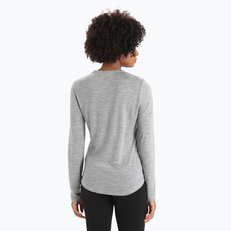 Icebreaker Damen-Trekking-T-Shirt Sphere II grau IB0A56EJ0161 3