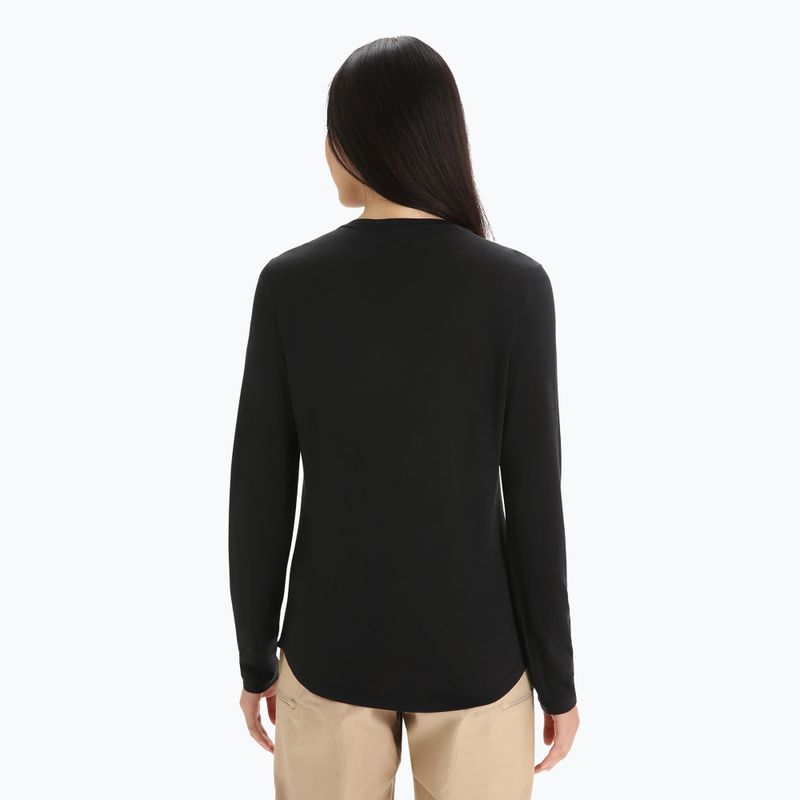 Icebreaker Sphere II Damen-Trekking-Shirt schwarz IB0A56EJ0011 3