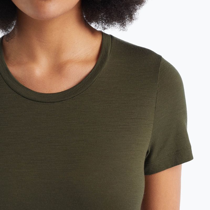 Damen-Trekking-T-Shirt Icebreaker Tech Lite II grün IB0A59J90691 4