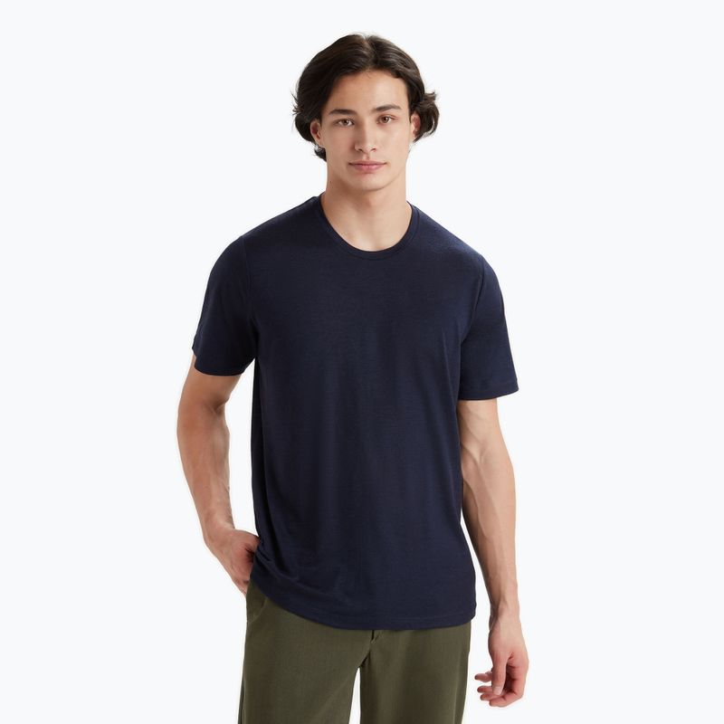 Herren Wander-T-Shirt icebreaker Tech Lite II SS navy blau IB0A59IY