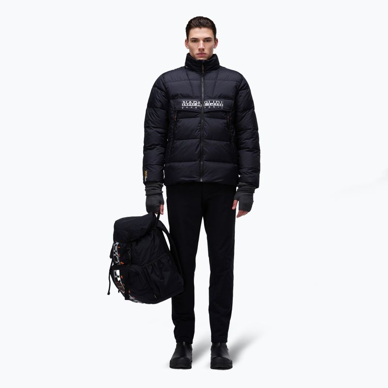 Herren Napapijri Rf Puffer Offene Jacke schwarz 041 2