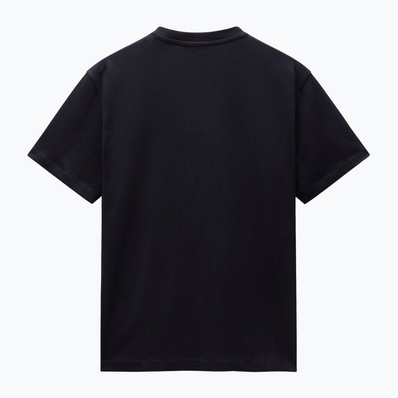 Herren Napapijri S-Box Logo T-shirt schwarz 041 5