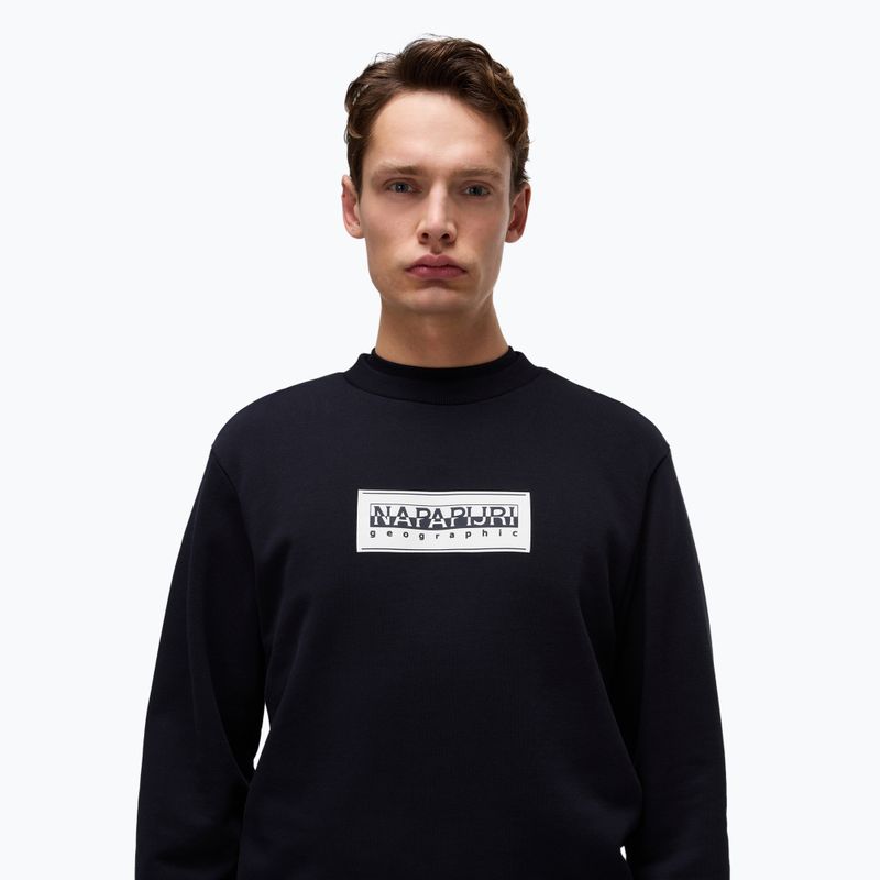 Herren Napapijri B-Box Logo C Sweatshirt schwarz 041 3