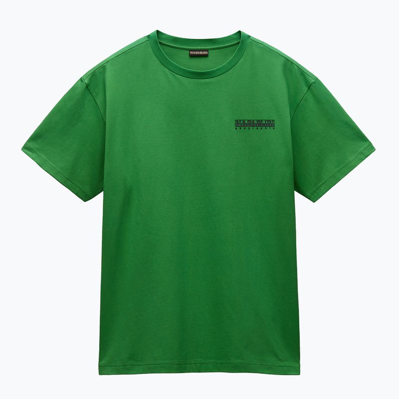 Herren Napapijri S-Linth grün kelly t-shirt 5