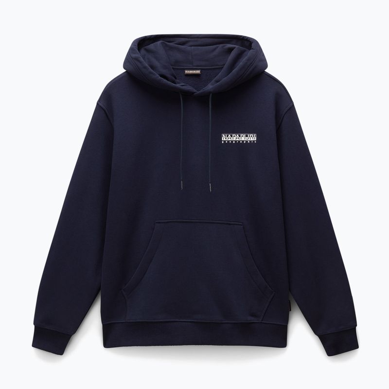 Herren Napapijri B-Linth Sweatshirt mit Kapuze blu marine 5