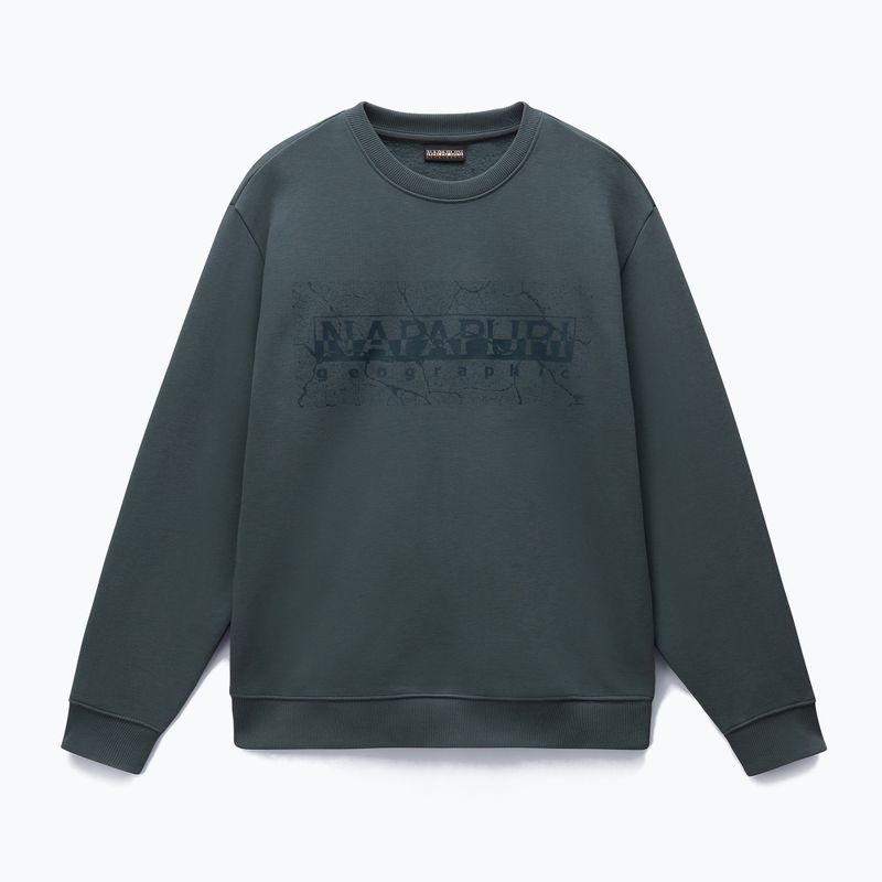 Herren Napapijri B-Albula C grün urbanes Sweatshirt 4