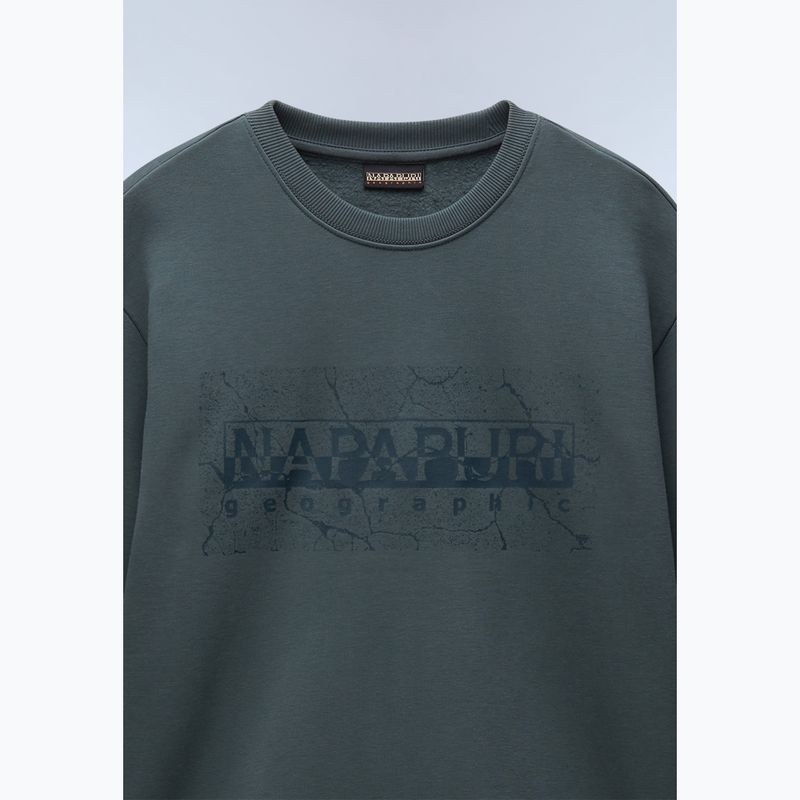 Herren Napapijri B-Albula C grün urbanes Sweatshirt 6