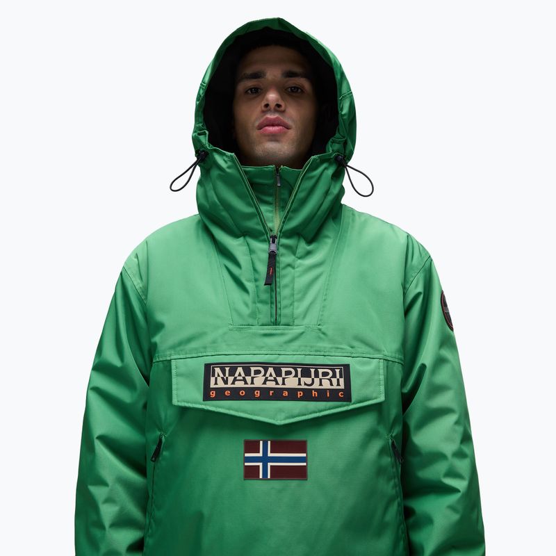 Herren Napapijri Rainforest Next grün kelly Regenjacke 4