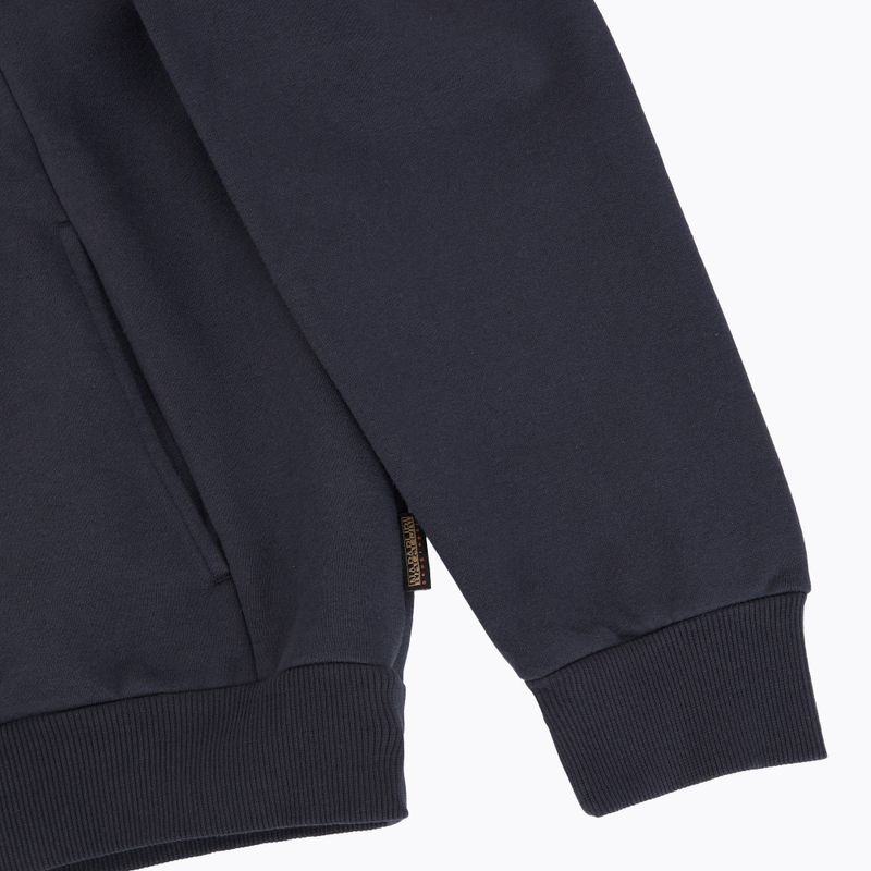 Herren Napapijri Burgee Half Zip Hooded 2.0 Sweatshirt blu marine 4