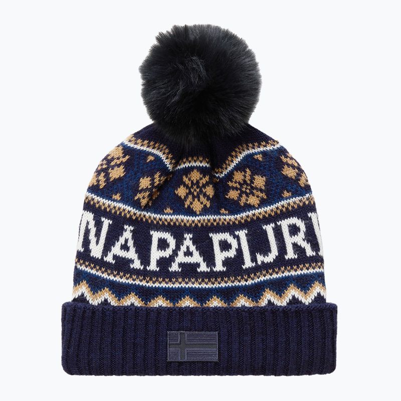 Wintermütze Damen Napapijri F-Soiusa blu marine