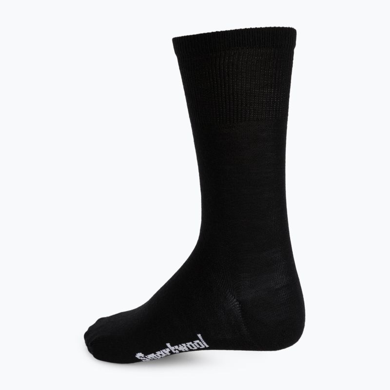 Herren Smartwool Classic Hike Zero Cushion Liner Crew Trekkingsocken schwarz SW0016500011 2