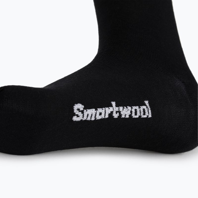 Herren Smartwool Classic Hike Zero Cushion Liner Crew Trekkingsocken schwarz SW0016500011 4