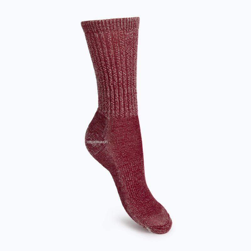 Damen-Trekkingsocken Smartwool Classic Hike Light Cushion Crew rot SW010293D421