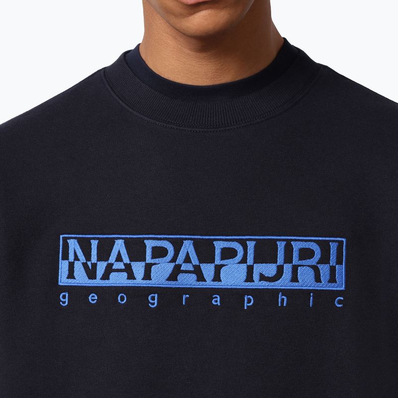 Herren Sweatshirt Napapijri NP0A4FQU azul marino 3
