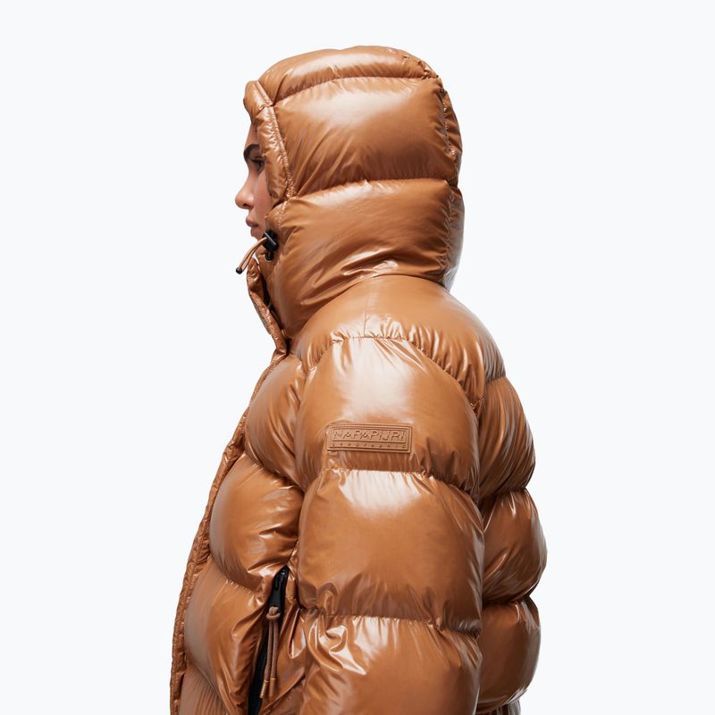 Isolierte Jacke Damen Napapijri A-Glane brown tobacco 5