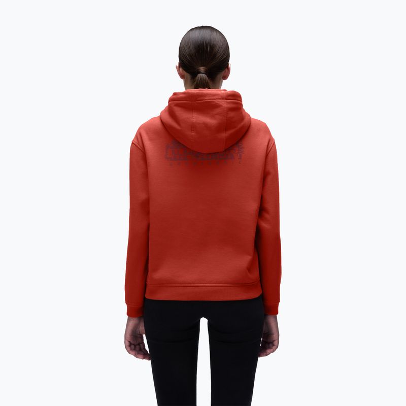 Damen Napapijri B-Blanche Sweatshirt mit Kapuze rot Sauce 2