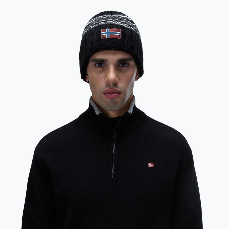 Wintermütze Herren Napapijri F-Areuse black 5