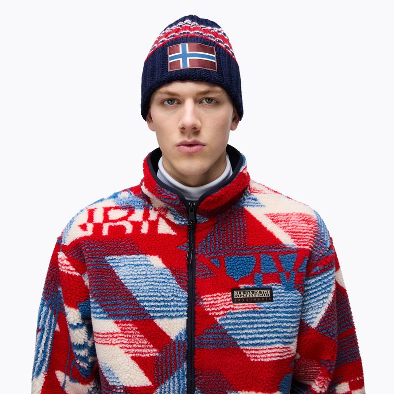 Wintermütze Herren Napapijri F-Areuse blu marine 4