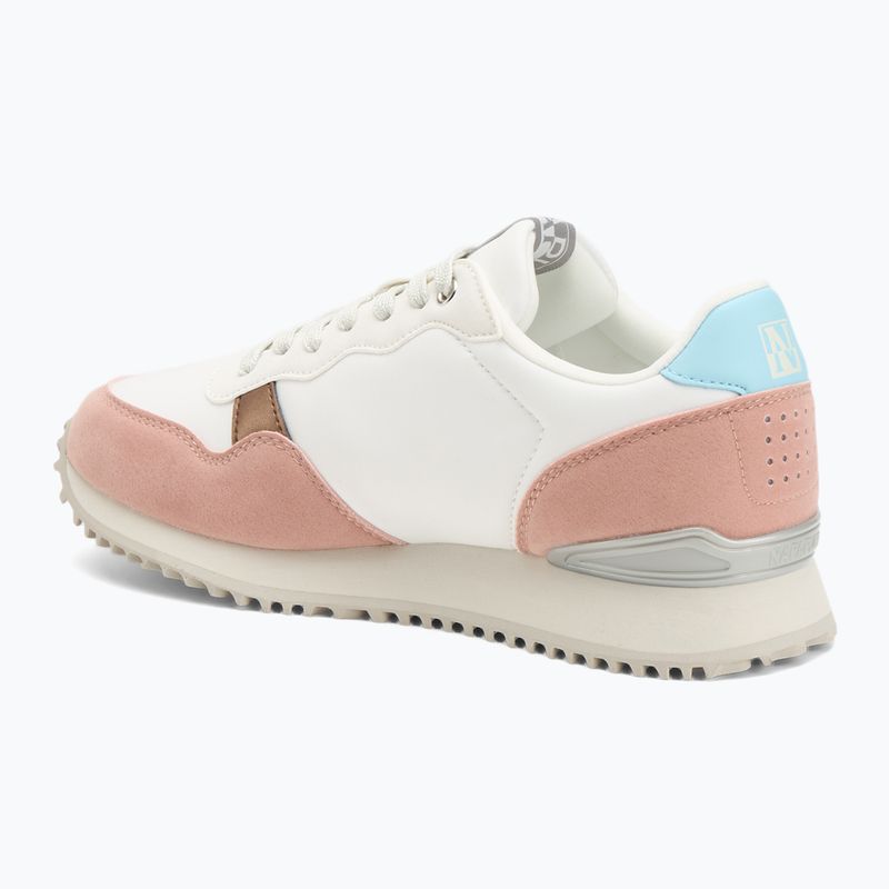 Napapijri Damen Schuhe Astra weiß/rosa 3