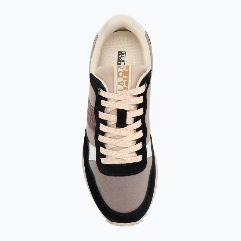 Damen Schuhe Napapijri Astra schwarz/taupe 5