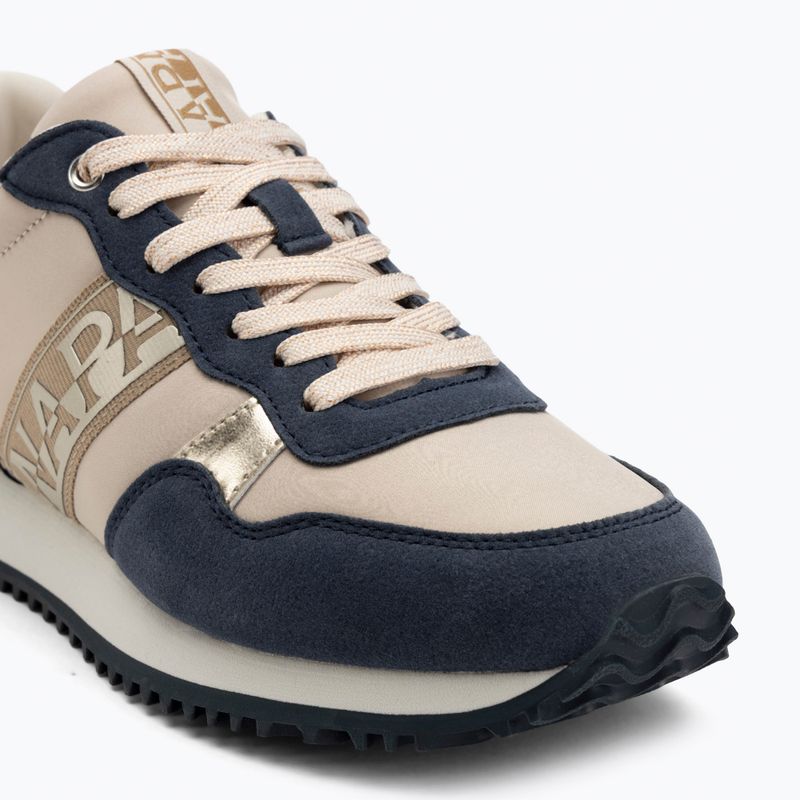 Damen Schuhe Napapijri Astra beige/azurblau 7