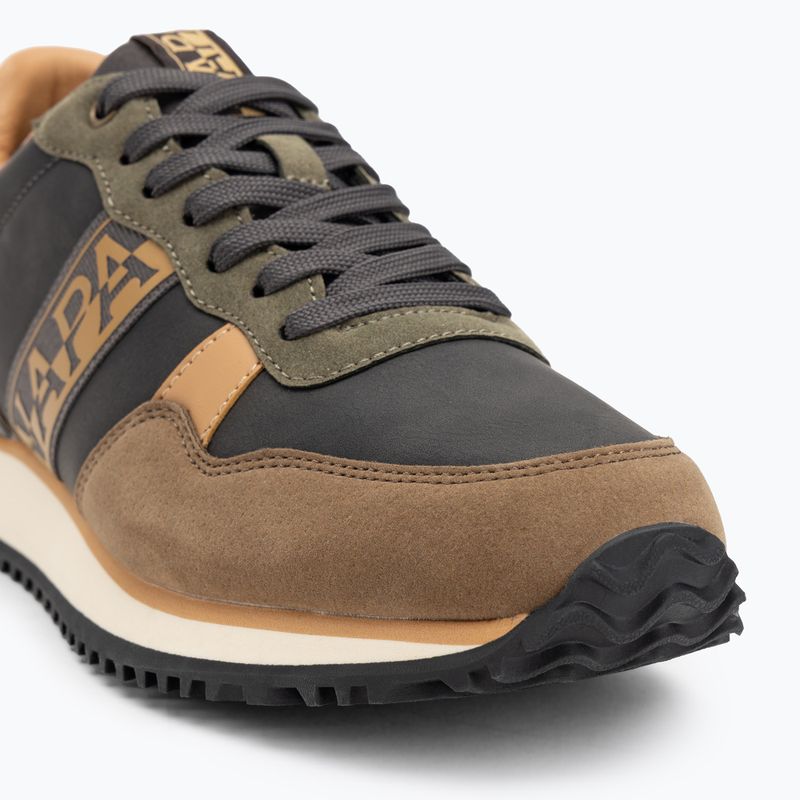 Herren Napapijri Cosmos braun Ebenholz Schuhe 7
