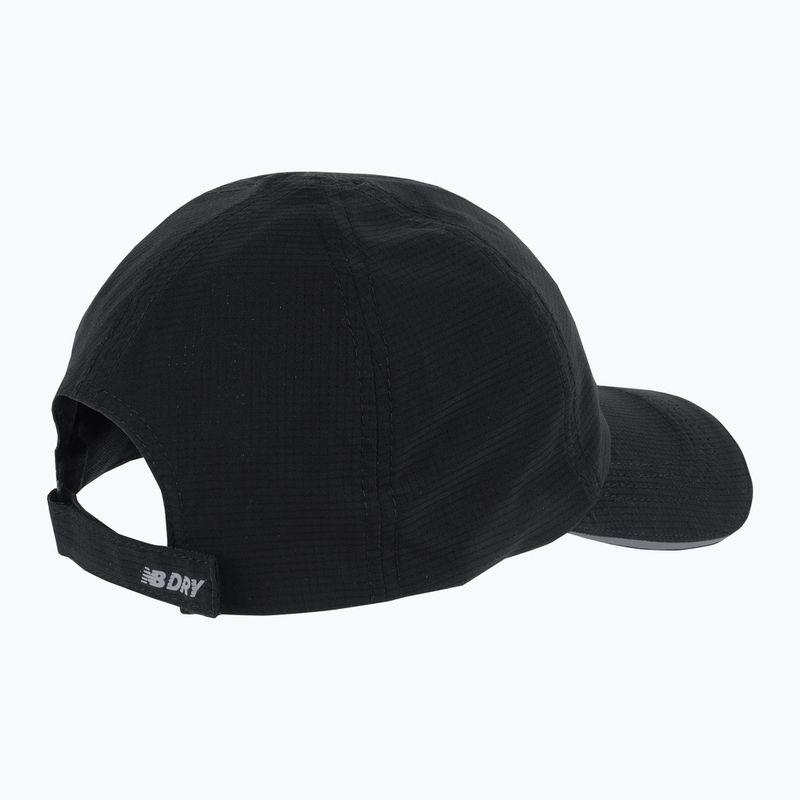 New Balance 6 Panel Performance Kappe schwarz 2