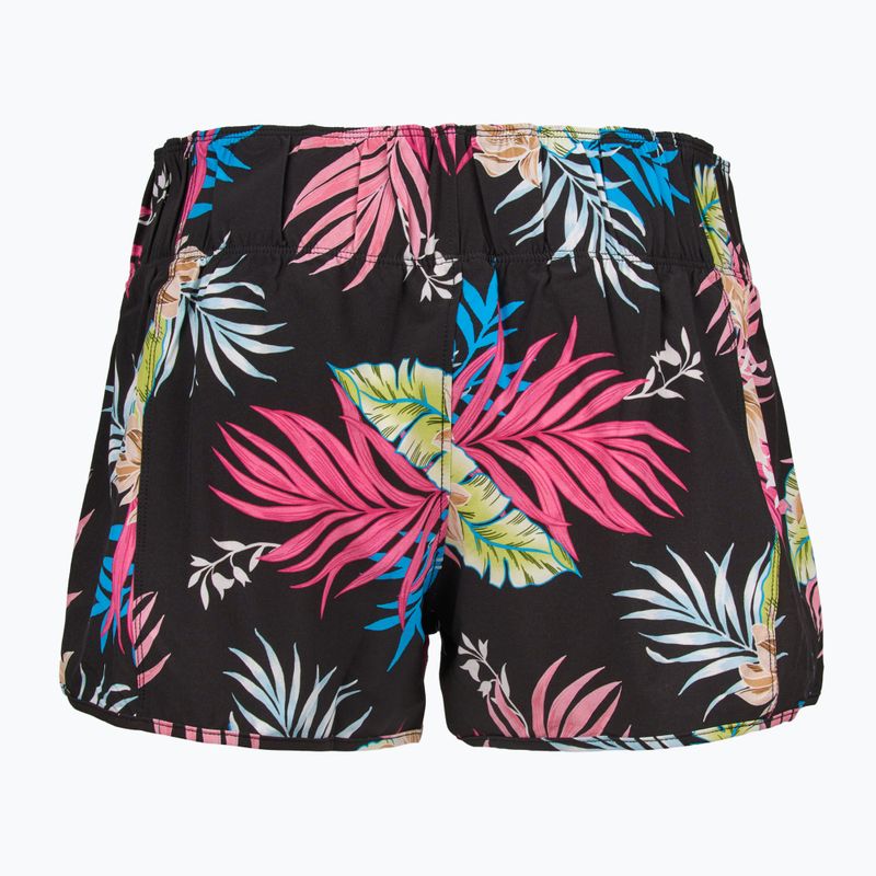 Hurley Hana Aquas 2.5" Frauen schwimmen Shorts schwarz 2