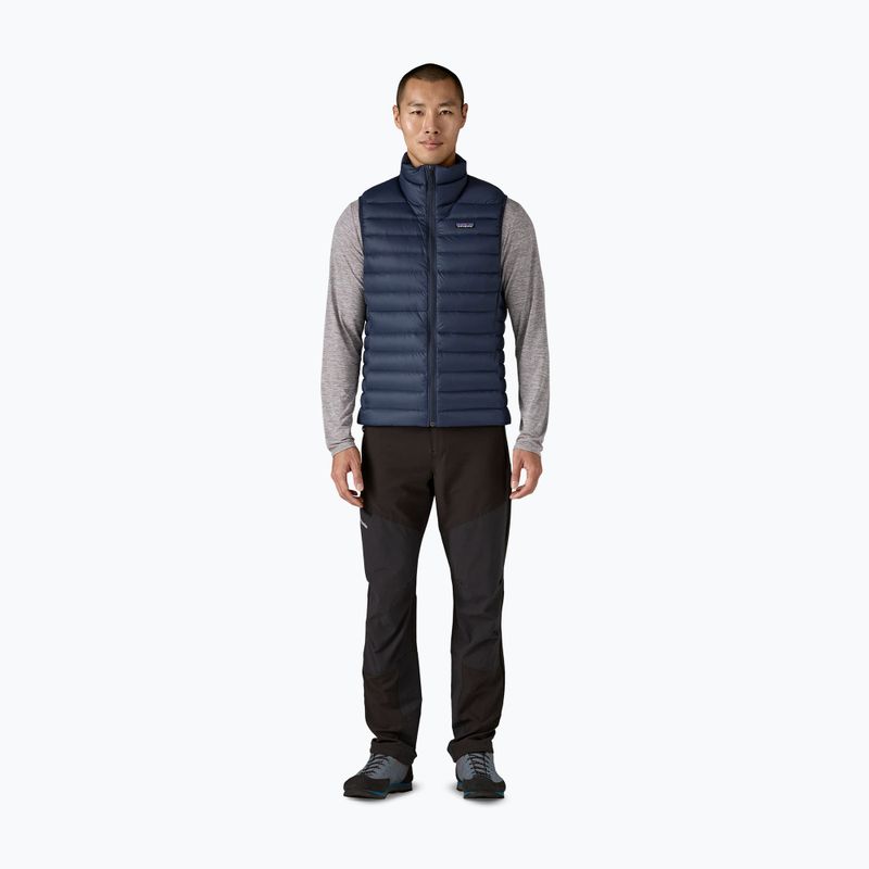 Herren Patagonia Down Pullover ärmellos neu navy 2
