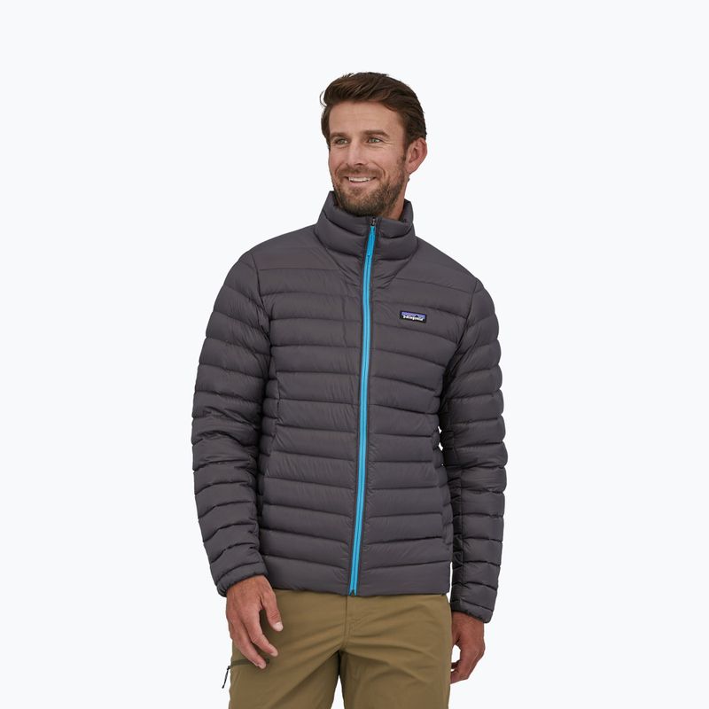 Herren Daunenjacke Patagonia Down Sweater forge grey