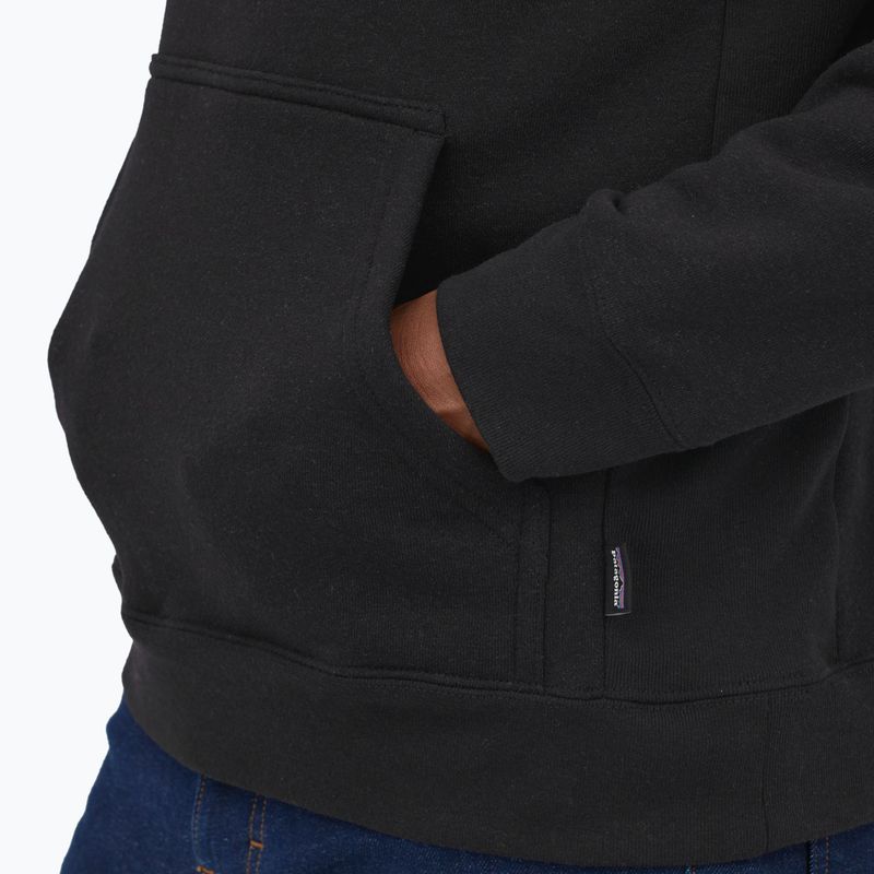 Patagonia Boardshort Logo Uprisal Hoody Tinte schwarz 9