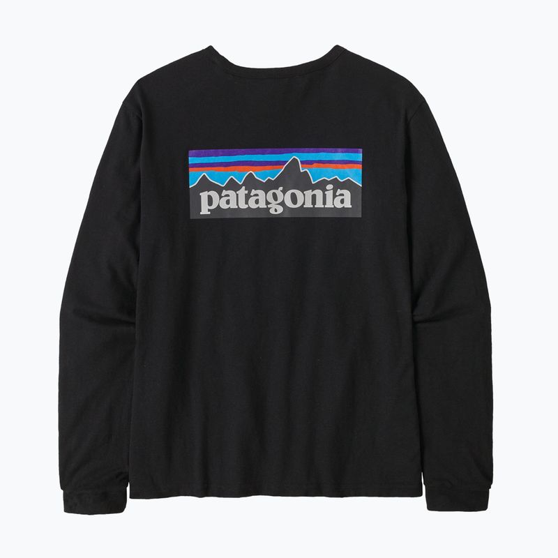Damen Patagonia P-6 Logo Responsibili-Tee schwarz 4