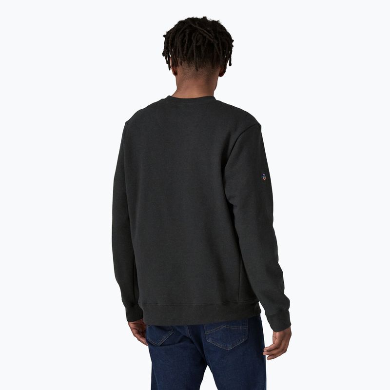Sweatshirt Hoodie Patagonia Fitz Roy Icon Uprisal Crew ink black 5