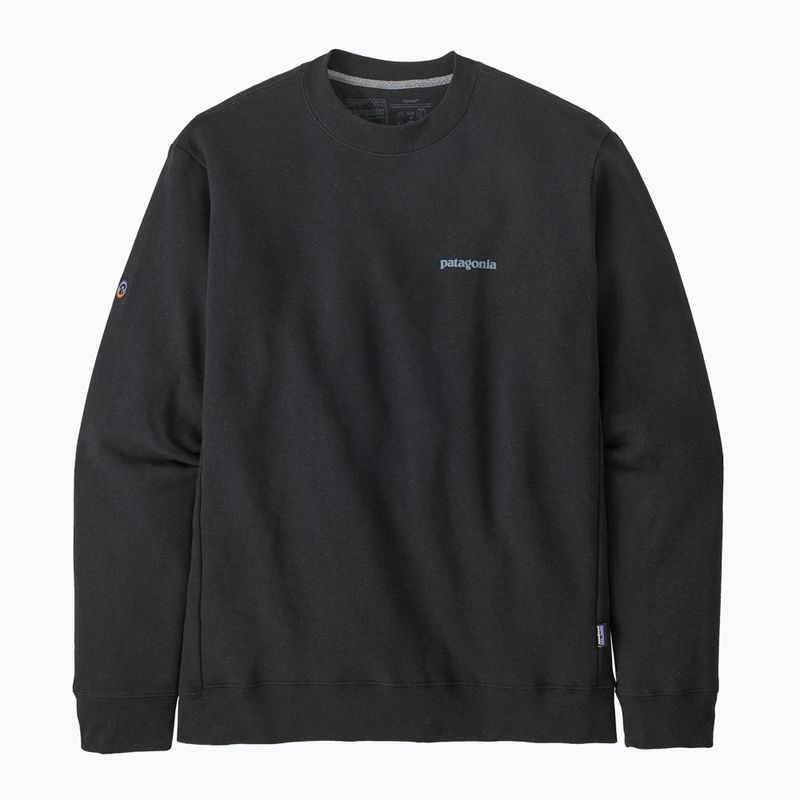 Sweatshirt Hoodie Patagonia Fitz Roy Icon Uprisal Crew ink black 7