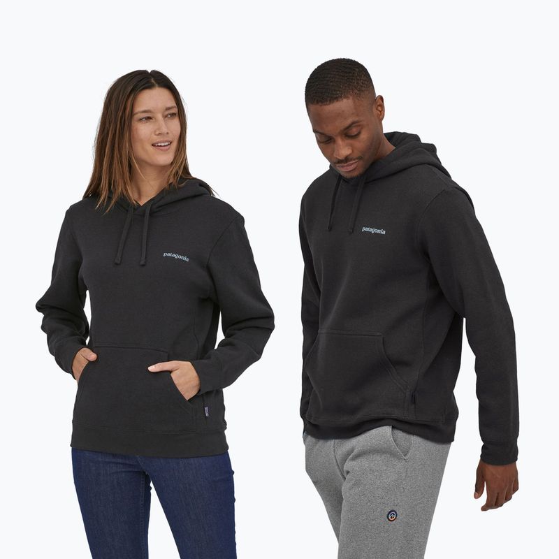 Patagonia Fitz Roy Icon Uprisal Hoody Sweatshirt Tinte schwarz 2