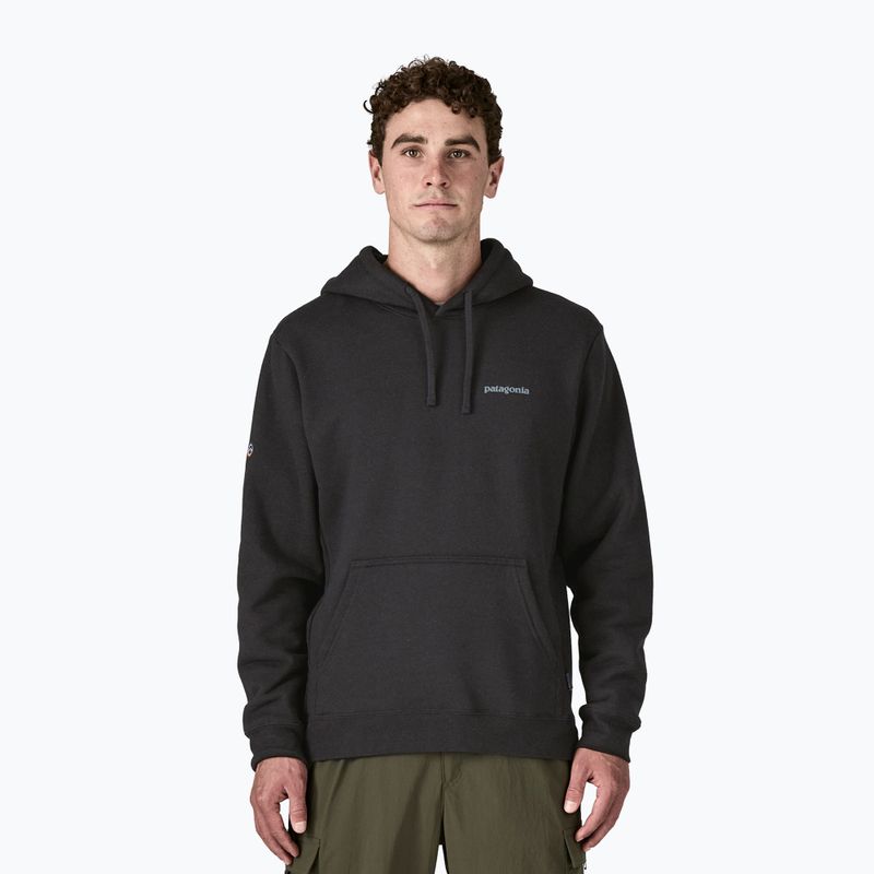 Patagonia Fitz Roy Icon Uprisal Hoody Sweatshirt Tinte schwarz 5