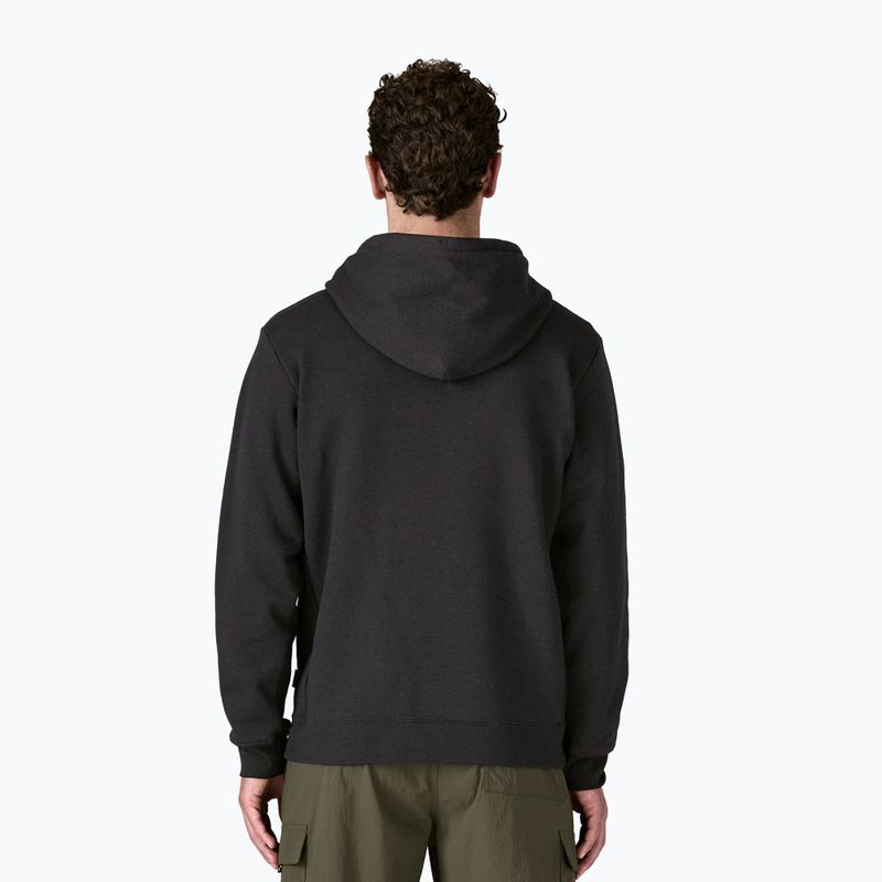 Patagonia Fitz Roy Icon Uprisal Hoody Sweatshirt Tinte schwarz 6