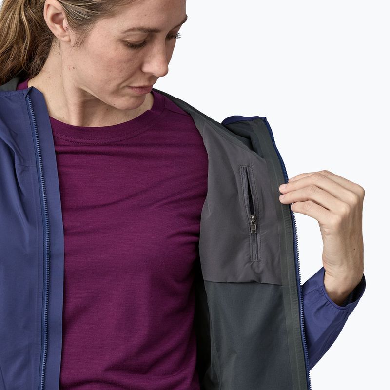 Damen Fahrradjacke Patagonia Dirt Roamer Ton blau 5