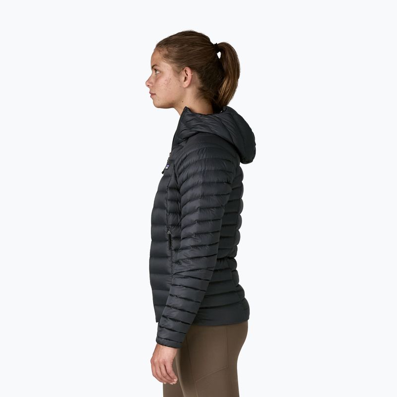Damen Patagonia Daunenpullover Hoody schwarz 4