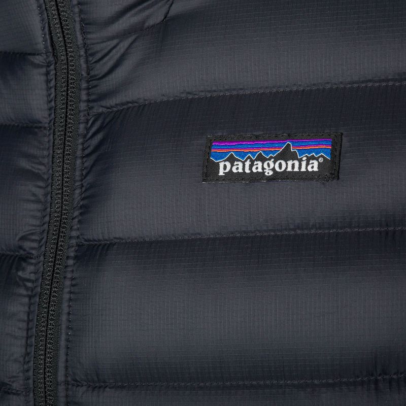 Herren Patagonia Daunenpullover Hoody schwarz 8