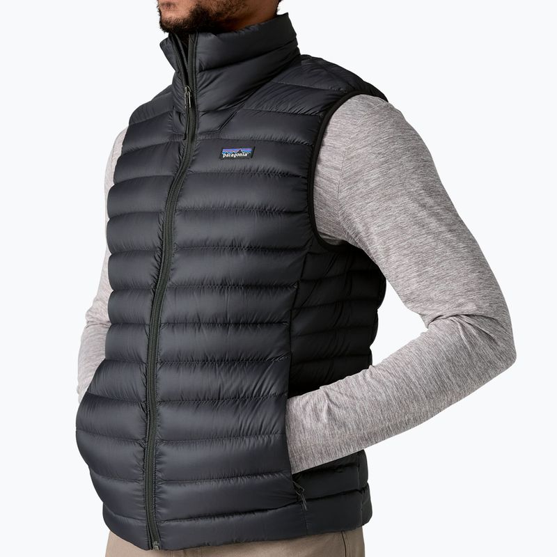 Herren Patagonia Daunen Pullover ärmellos schwarz 4