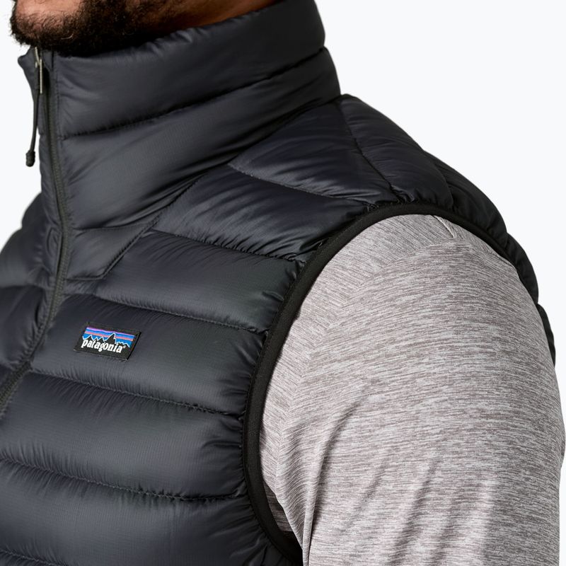 Herren Patagonia Daunen Pullover ärmellos schwarz 6