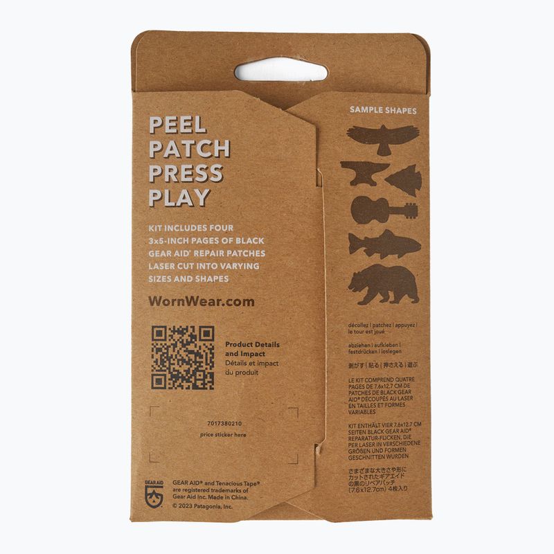 Patagonia Worn Wear Patch Kit schwarz 2