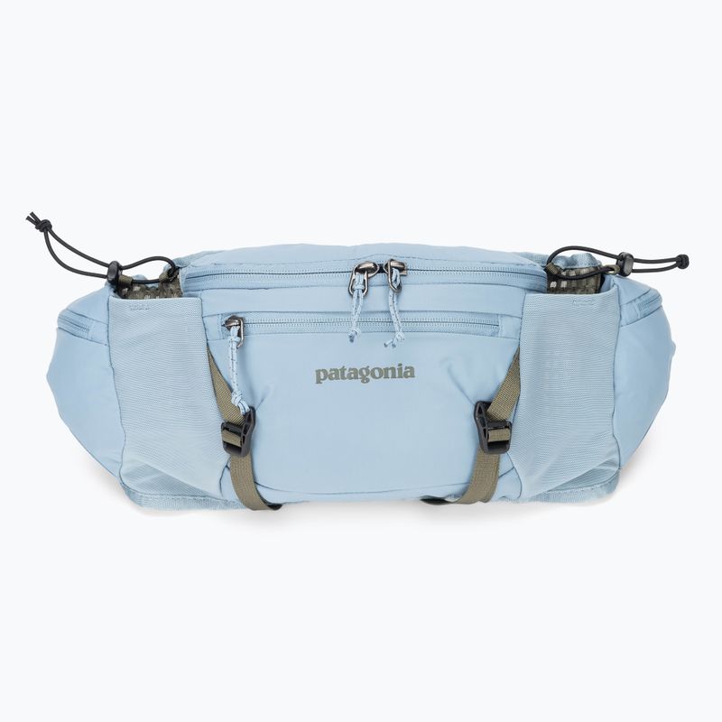 Patagonia Dirt Roamer Waist Pack 3 l leichte Feder grau Nierentasche