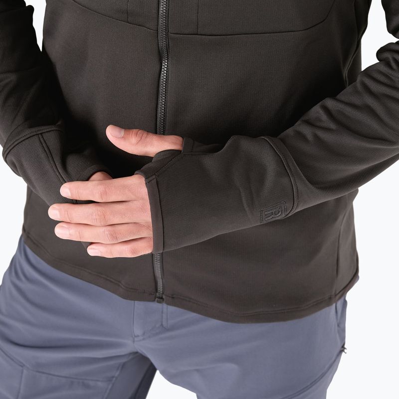Herren Patagonia R1 Thermal Full Zip Hoody schwarz 4