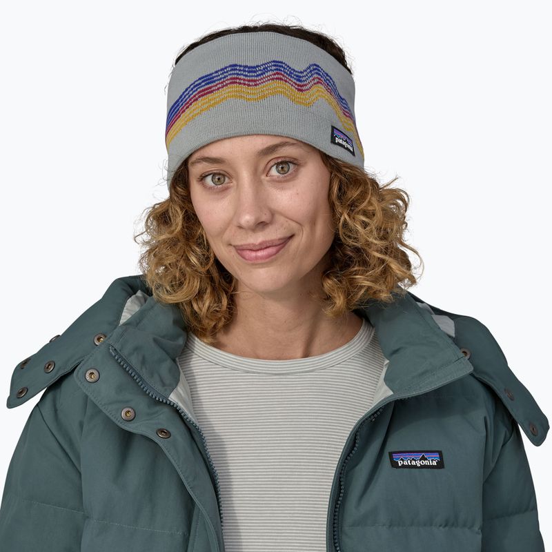 Patagonia Damen Stirnband Powder Town ridge rise/sleet grün