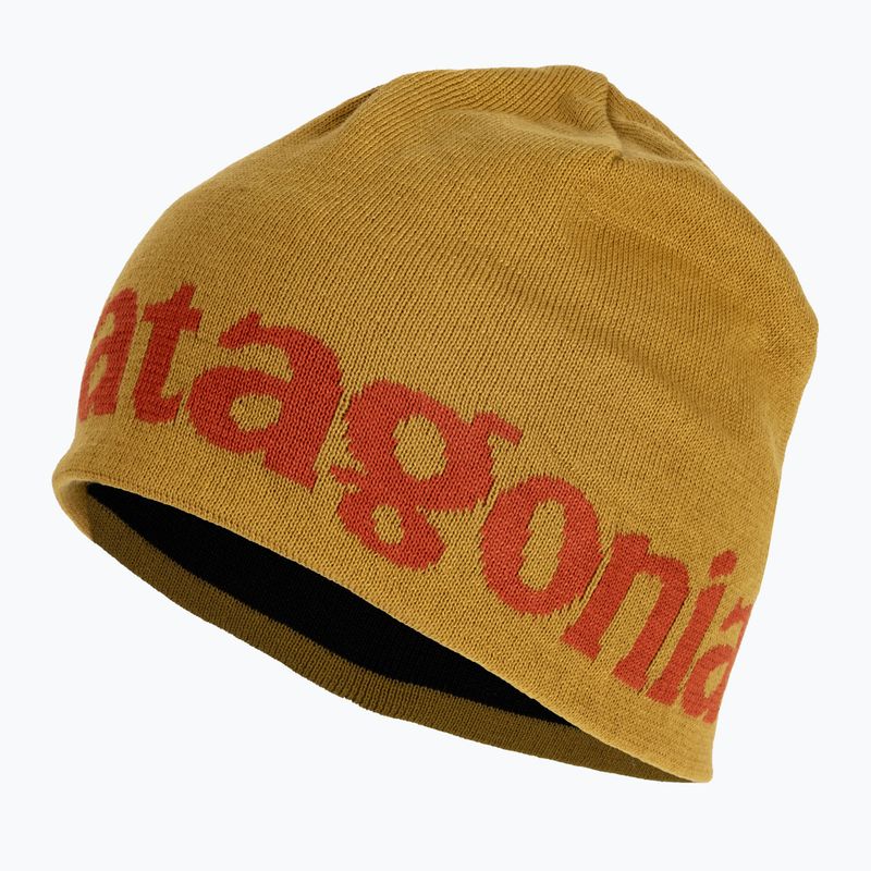 Patagonia Beanie Logo belwe / cosmic gold Trekkingmütze 3